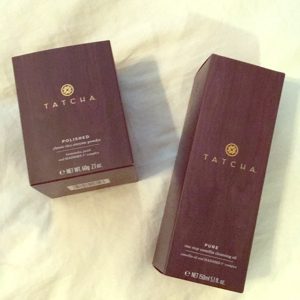 New in Boxes Tatcha Enzyme Powder & Cleansing Oil